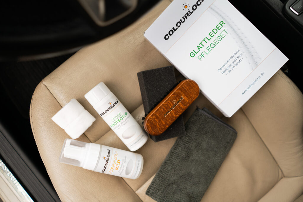 Colourlock Lederpflege fürs Auto und für Ledermöbel